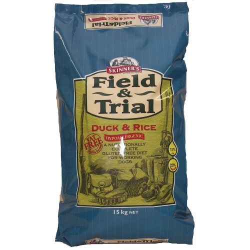 Skinners (Single) SKINNERS Field & Trial Duck & Rice Hypoallergenic Dog Food 15kg