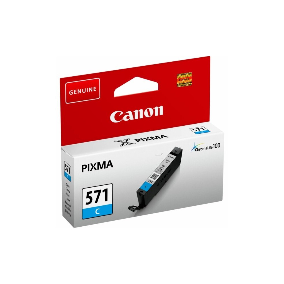 Canon 0386C001 (571 C) Ink cartridge cyan, 311 pages, 7ml