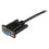 StarTech.com Cable Módem Nulo Serie DB9 RS232 - STARTECH - 2 m - Negro 2