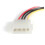 StarTech.com StarTech.com 18in SAS 29 Pin to SATA Cable with LP4 Power 2