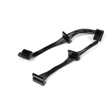 Cable divisor de alimentación SATA - STARTECH - PYO4SATA - Negro - 4 conectores de alimentación SATA
