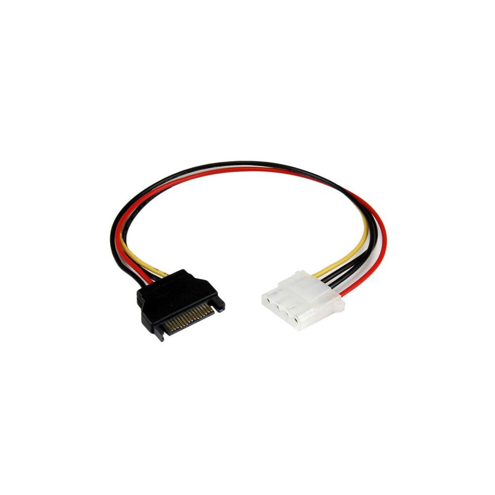 Startech.com 12In Sata To Molex Lp4 Power Cable Adapter - F/M