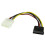 StarTech.com StarTech.com 6in 4 Pin Molex to SATA Power Cable Adapter 1