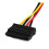 StarTech.com 30 cm internes Y-Molex zu SATA Stromkabel - STARTECH - Netzadapter - Verriegelt 2