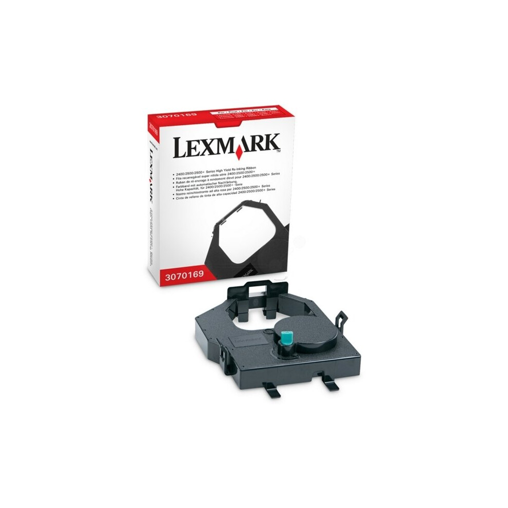 Lexmark 3070169 Nylon 8000K Characters Black 734646397438