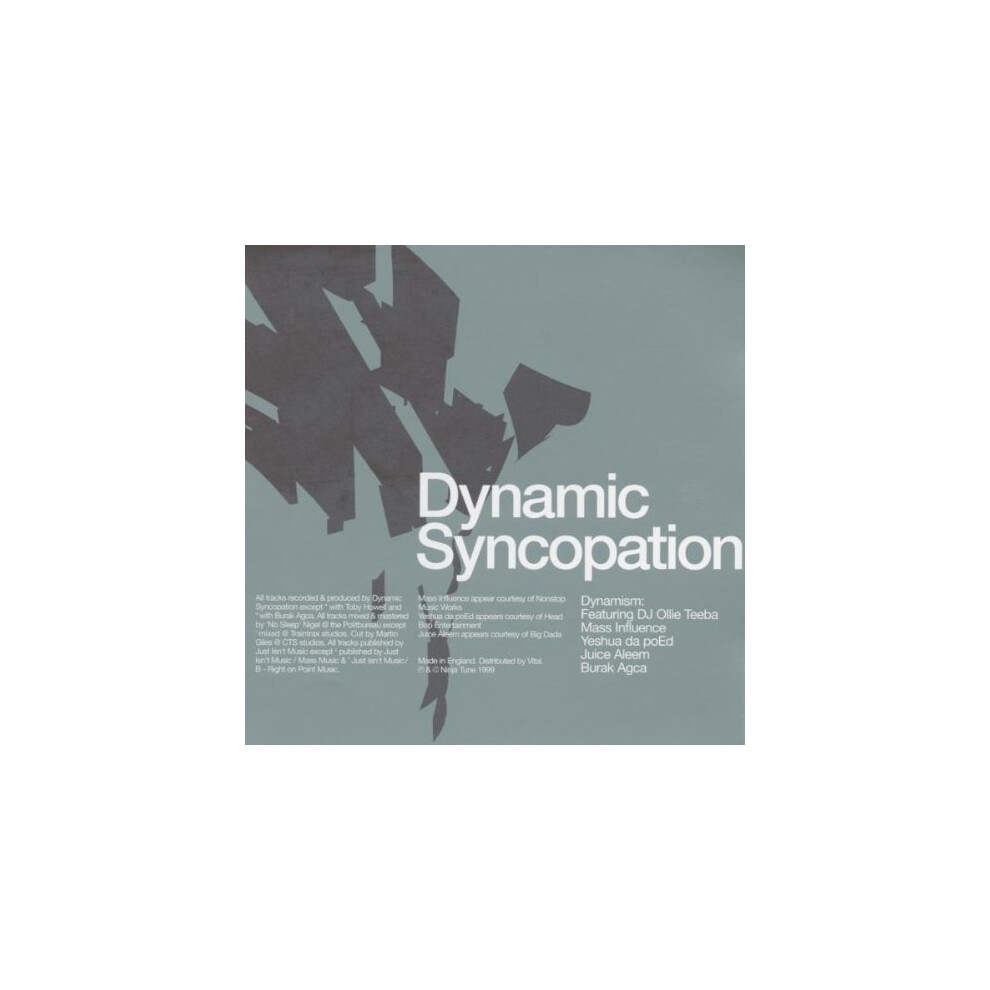 Dynamic Syncopation - Dynamism [CD]