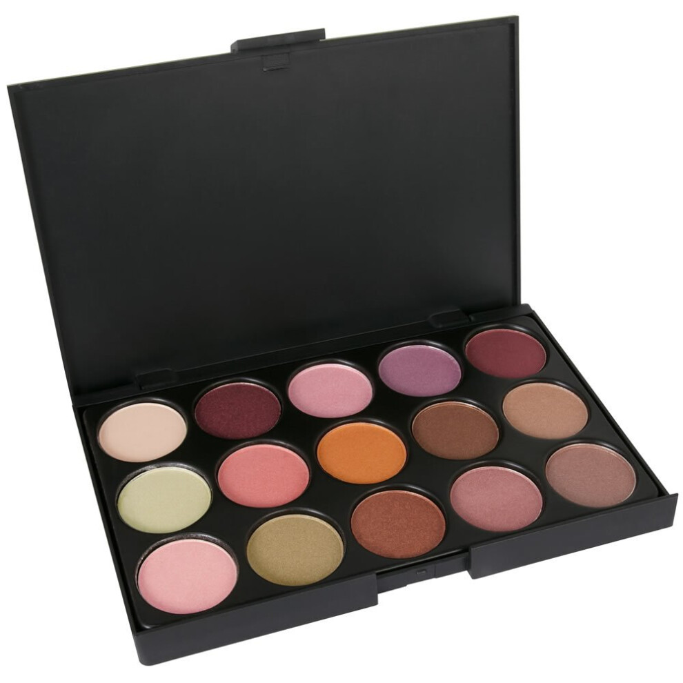 (Shimmer) LaRoc 15 Colours Eyeshadow Palette Makeup Kit Set Make Up Professional Box