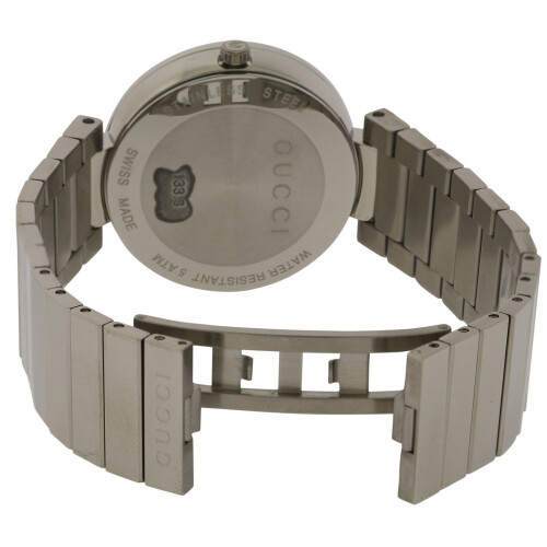 GUCCI Gucci Interlocking Steel Ladies Watch YA133308 1