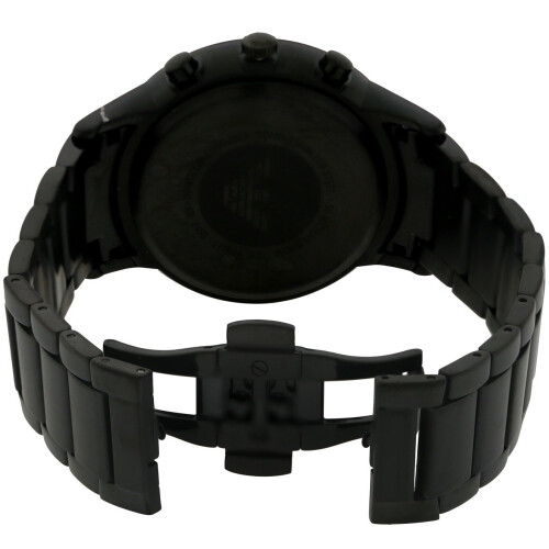 Armani Emporio Armani Sort rustfrit stål kronograf herreur AR2453 1