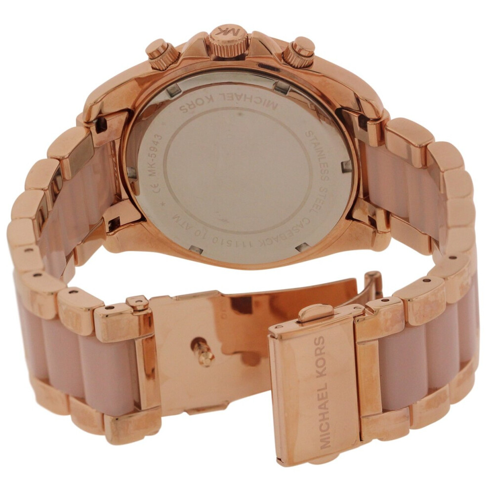 Michael Kors Blair Rose Gold Tone Chronograph Ladies Watch MK5943 on OnBuy