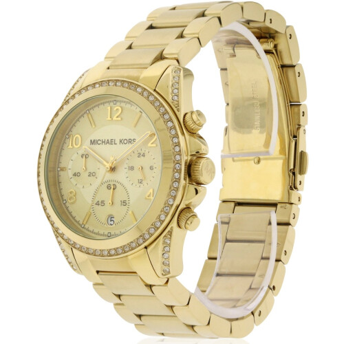 Michael Kors Michael Kors Gold-Tone Chronograph Ladies Watch MK5166 2