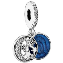 Pandora Vintage Night Sky Pendant Charm - 791993CZ