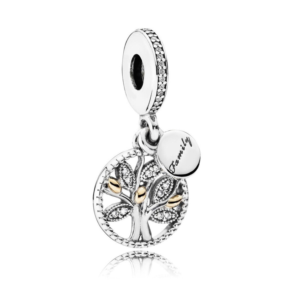 Pandora Family Heritage Pendant Charm - 791728CZ