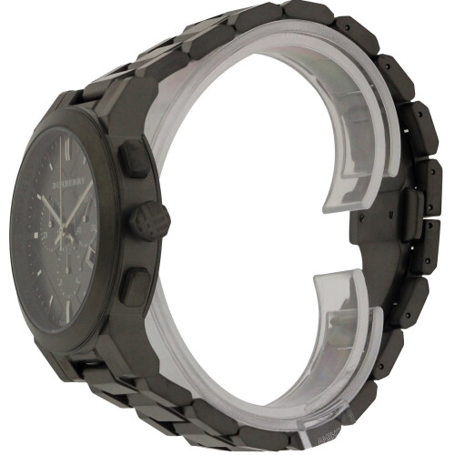 Burberry Burberry Gray Ion Chronograph Mens Watch BU9354 2