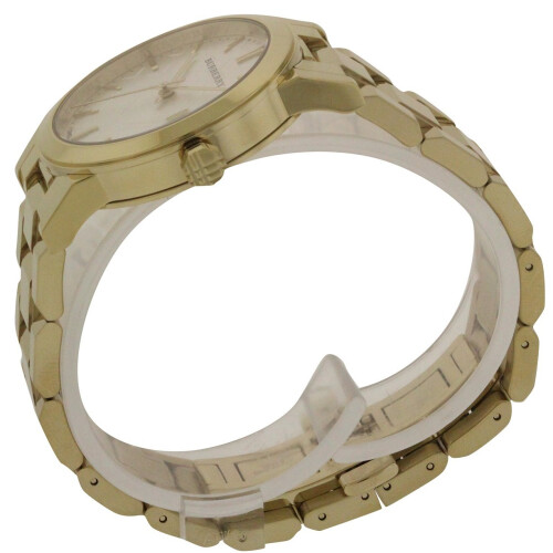 Burberry Burberry Medium Check Gold-Tone Ladies Watch BU9103 2