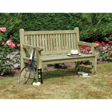 Softwood bench