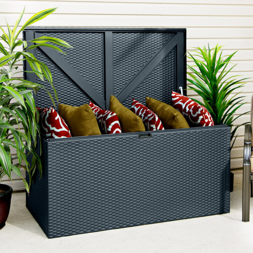 Rowlinson Metal Deck Box Anthracite