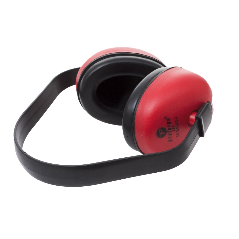 Proforce EP01 Red Classic Ear Muffs Ear Defenders Ear Protectors SNR 29dB