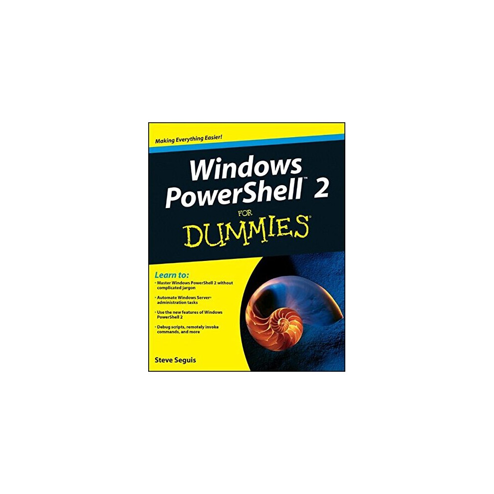 Windows PowerShell 2 For Dummies