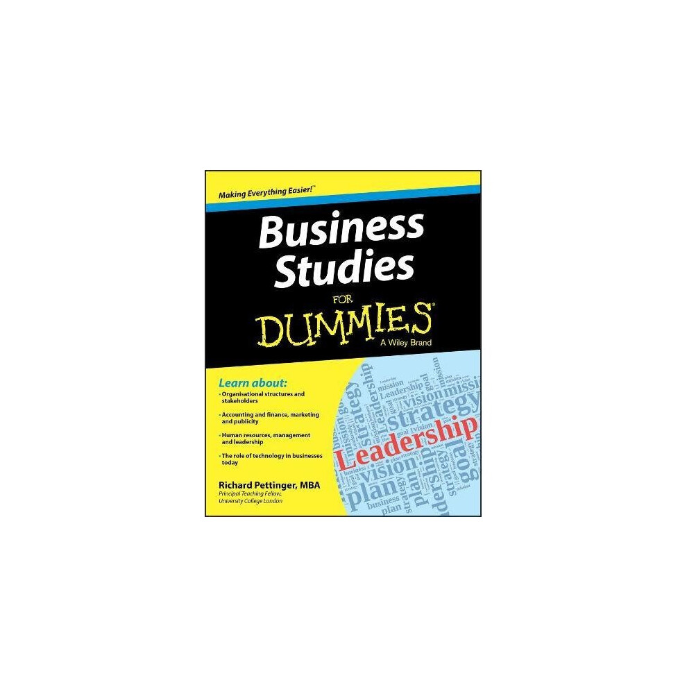 Business Studies For Dummies(R)