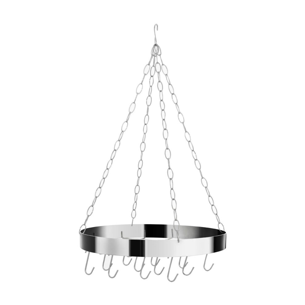 Round Ceiling Rack, Matt Chrome