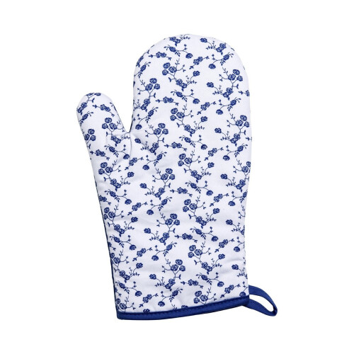 Premier Housewares Blue Rose Single Oven Glove