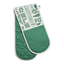 Porter Double Oven Glove - Green