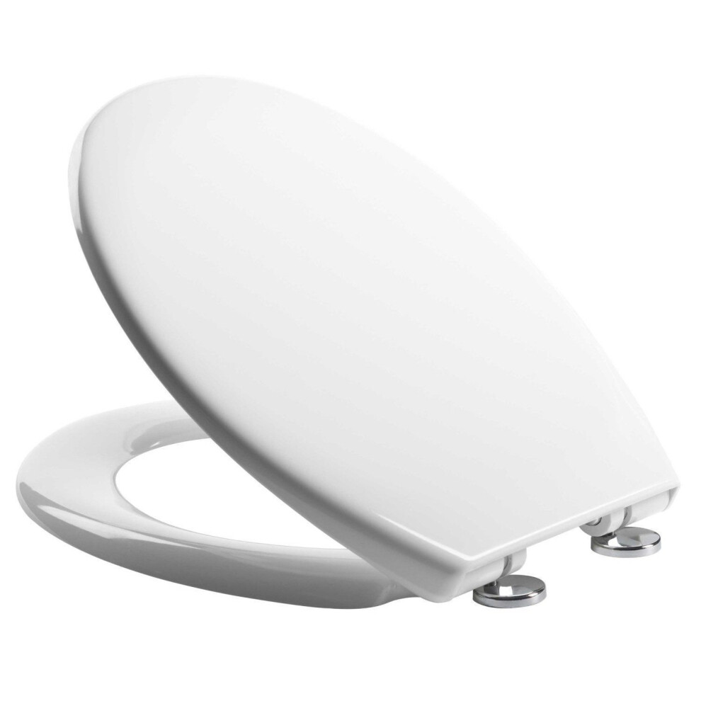Soft Close Top Fixed Toilet Seat | One Button Release Toilet Seat