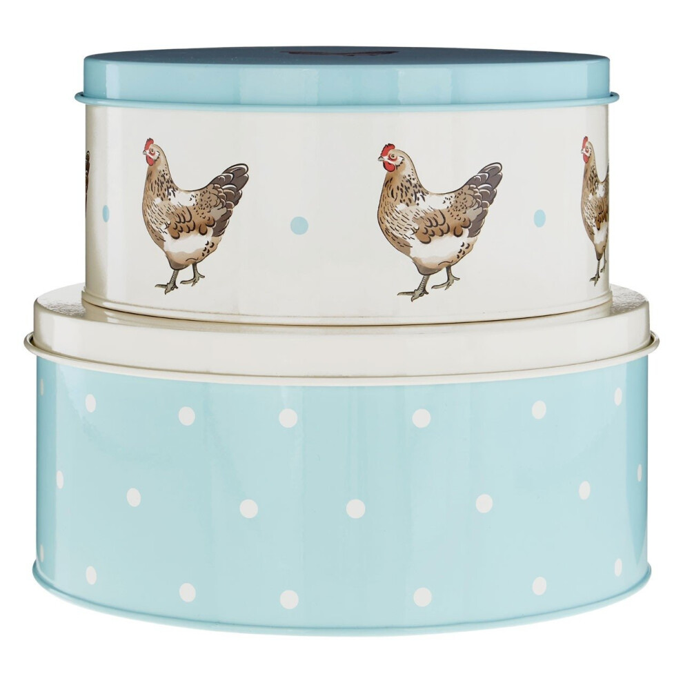 Mrs Henderson Round Cake Tins, Set Of 2