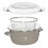 Premier Housewares (Grey) Deep Fryer with Pyrex Lid, 5 Assorted Colours 1