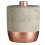 Premier Housewares Neptune Copper Cotton Jar 400ml 1