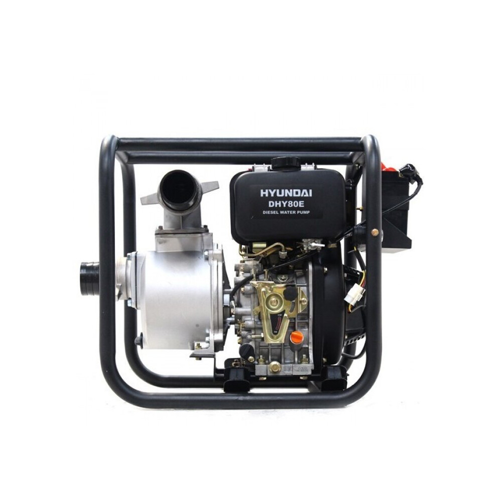 Hyundai 80mm 3" Electric Start Diesel Water Pump DHY80E
