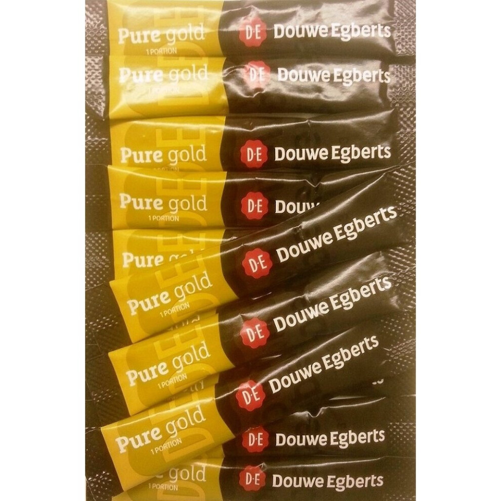 (100 x Douwe Egberts Pure Gold) Douwe Egberts Individual One Cup Coffee Sachets