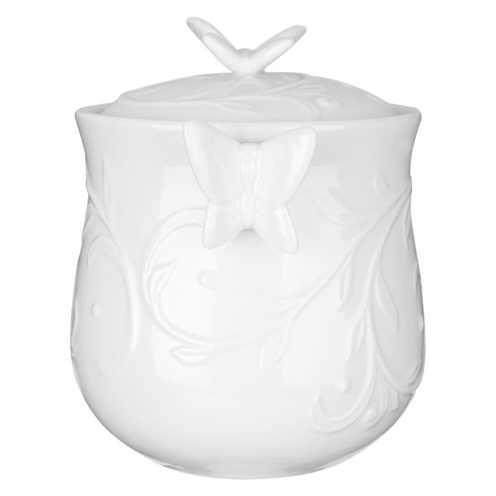 Premier Housewares Edelle Container, White