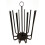 Direct Online Houseware 5 Pair Black Round Boot Rack | Steel Welly Stand 1