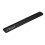 Premier Housewares Sleek Rectangular Olive Dish, Contemporary Design Serving Dish, Durable Black Dish For Serving Dinners 1