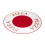 Premier Housewares Hollywood Pizza Plate, Red & Cream 1