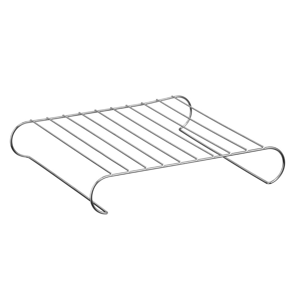 Durable Oven And Cooling Round Edged Rack, Stainless Steel Constructed Baking Rack, Versatile Cooling Rack