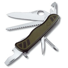 Couteau suisse - VICTORINOX - Soldat Suisse 2008 - Lame dentée - Ouvre-boîte - Scie à bois