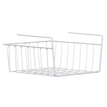 Under Shelf Storage Basket, White