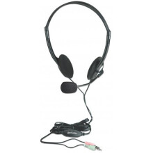 Manhattan Lightweight Stereo Headset With Microphone