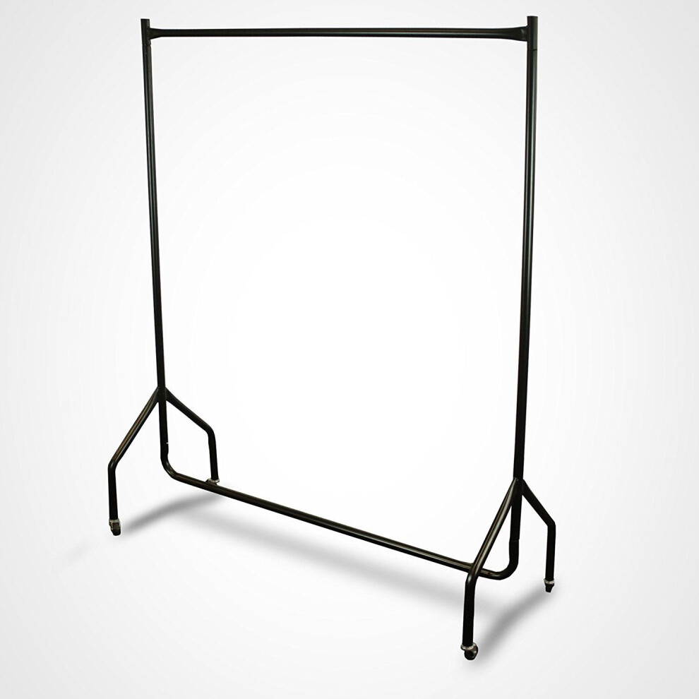 4ft x 5ft Extra Heavy Duty Steel Wheeled Clothes Rail