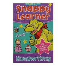 Snappy Learner - Handwriting with fun reward chart & stickers (teach handwriting help child development book)