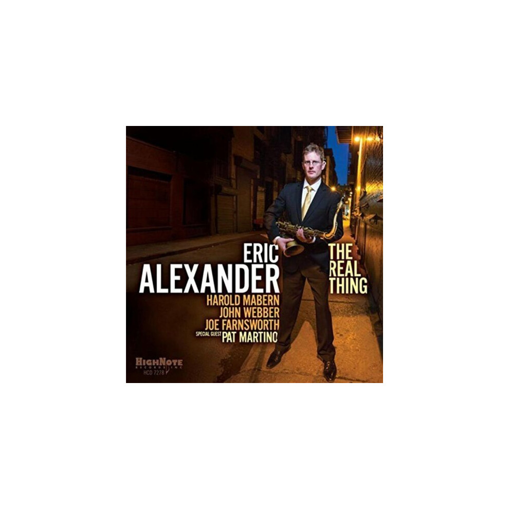 Eric Alexander - The Real Thing [CD]