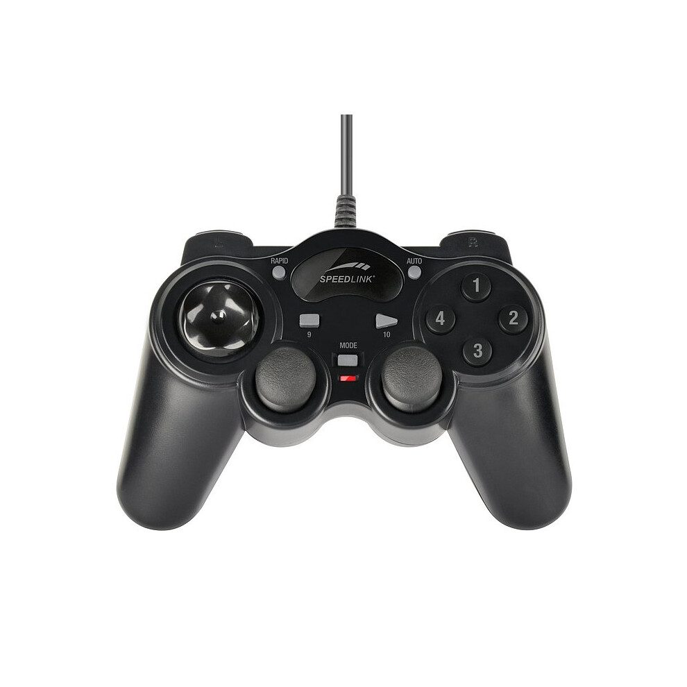 Speedlink Sl-6515-Bk Thunderstrike Usb Gamepad - Black 4027301165159