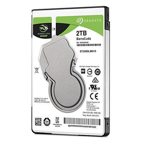 Seagate SEAGATE - Disque dur Interne - BarraCuda - 2To - 5 400 tr/min - 2.5"