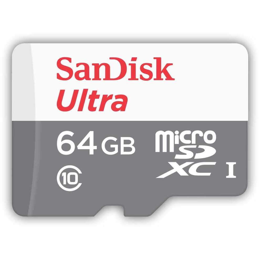 SanDisk Ultra 64Gb MicroSDXC UHS-I Secure Digital Card