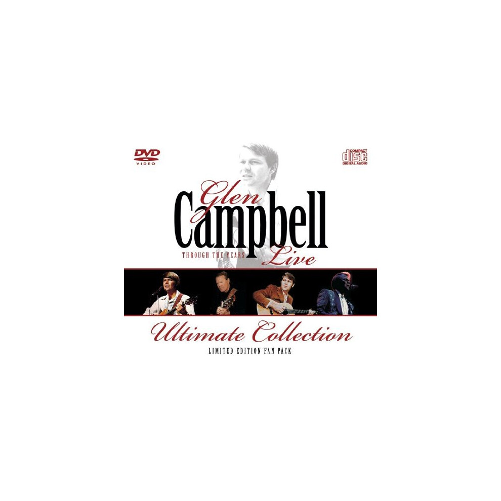 Glen Campbell Through the Years Live CD/DVD Europe Elm Street Media Productions - Image 3
