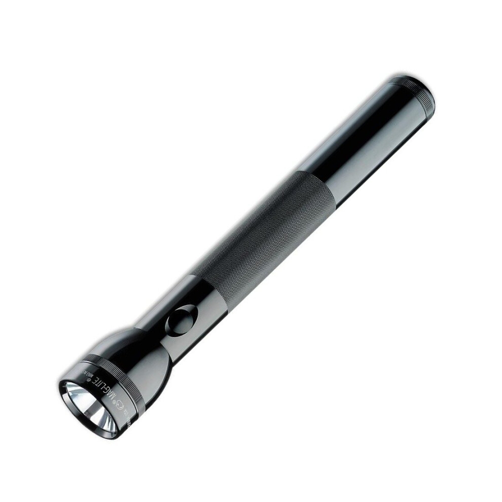 (black, 3) Maglite D Cell - 2 to 6 cell Incandescent Torch Official Mag flashlight 2D 4D 6D