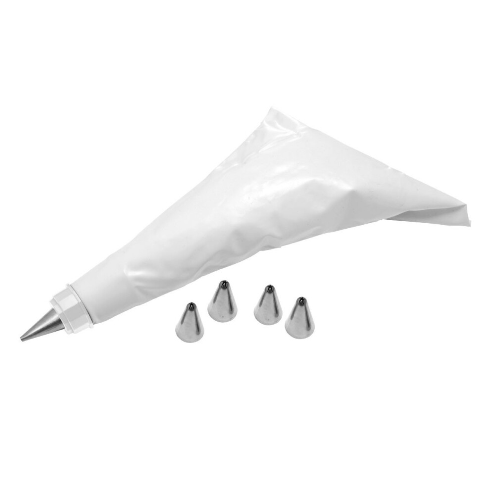 Cake Decorating Set, 6 Pieces, White